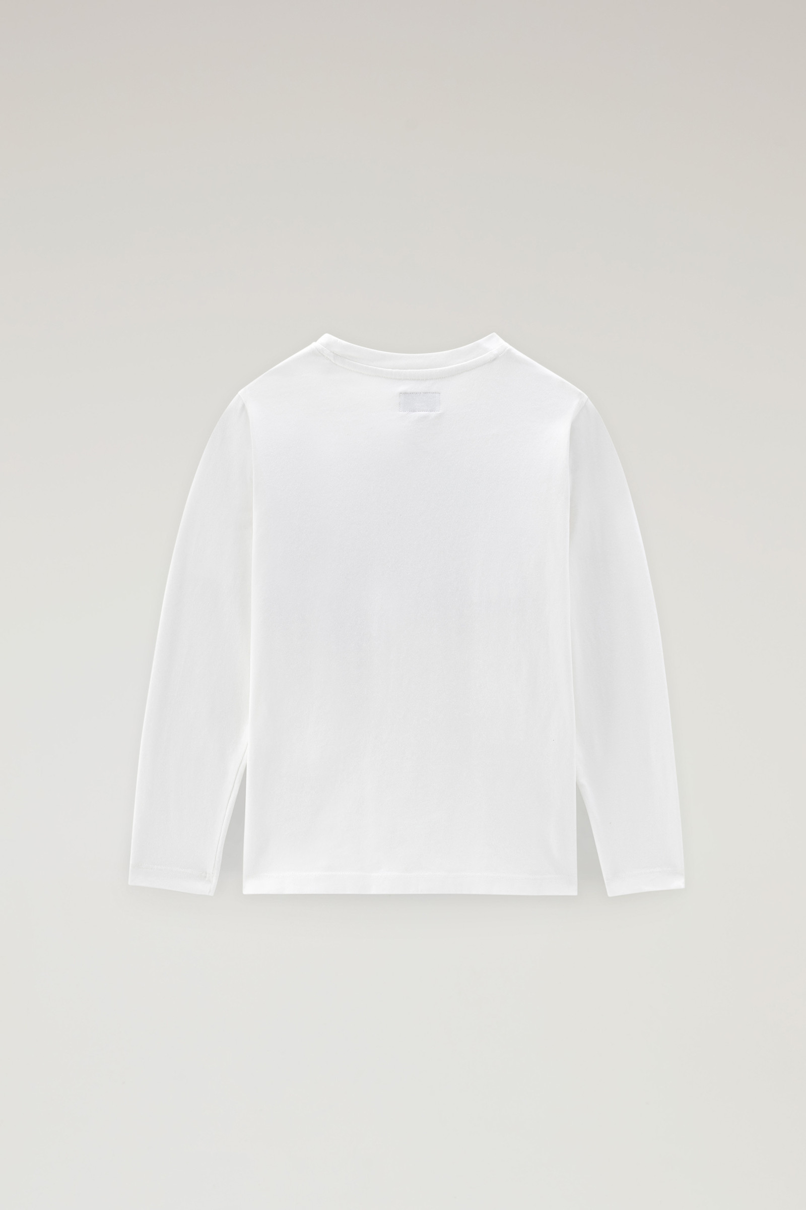 Boys' Long-Sleeved Flag Tee White photo 2 | Woolrich