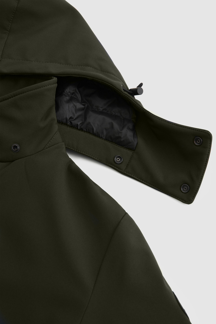 Softshell-Jacke Barrow Mac mit abnehmbarer Kapuze