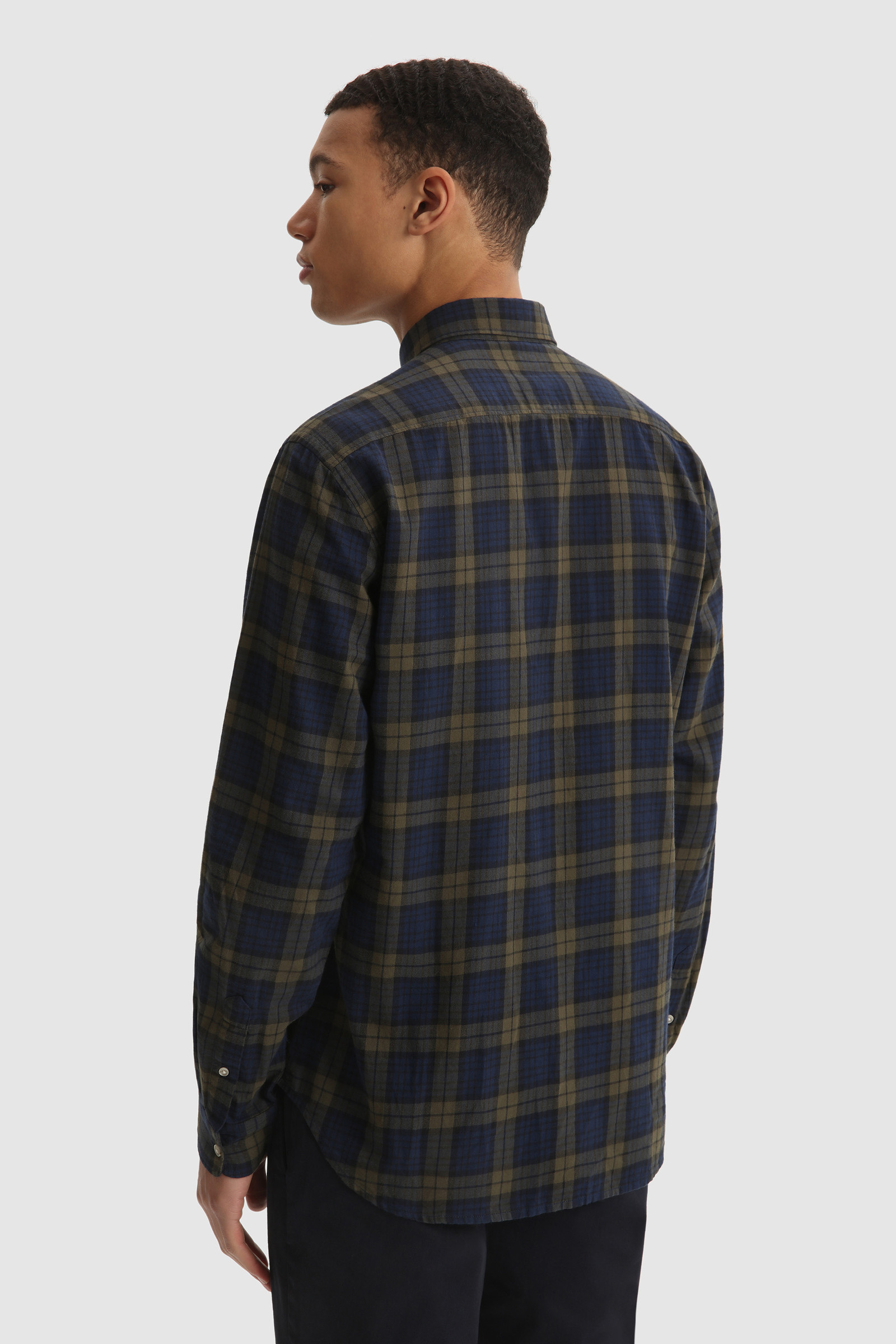 Traditionelles Flanellhemd aus Madras-Baumwolle