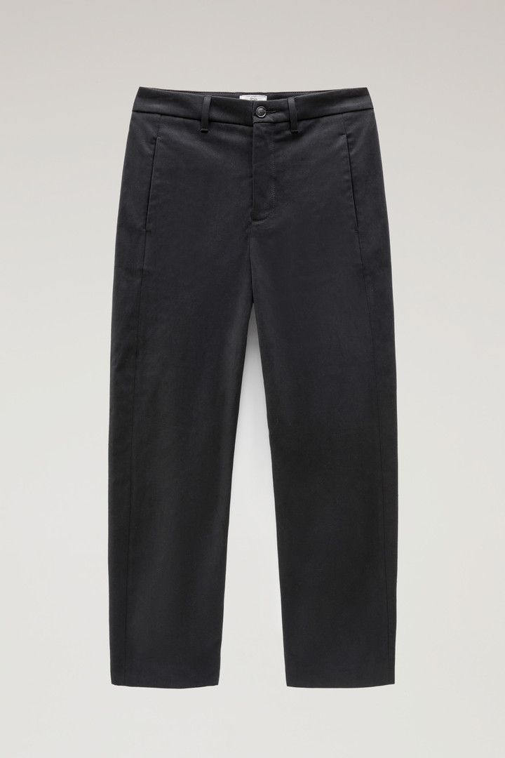 Women's Stretch Cotton Twill Pants black | Woolrich US