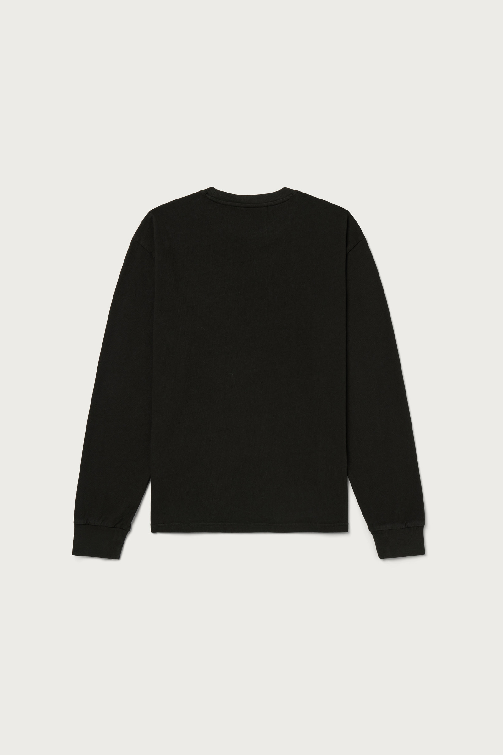 T-shirt a maniche lunghe in puro cotone - One Of These Days / Woolrich nero photo 5 | Woolrich