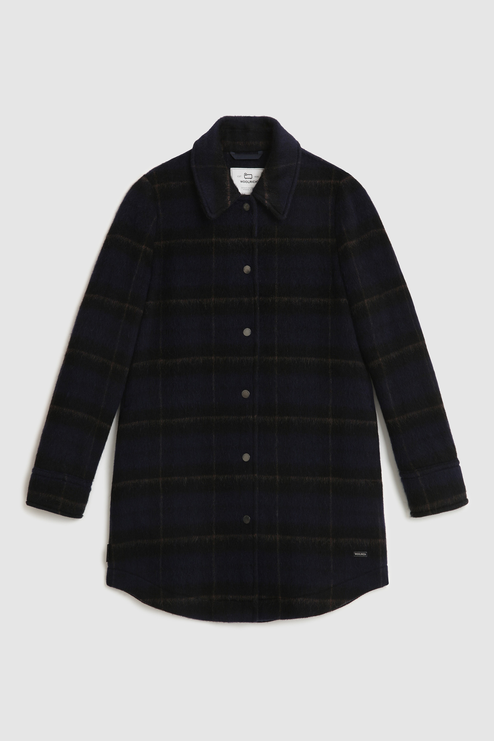 Wool Blend Overshirt Blue photo 7 | Woolrich