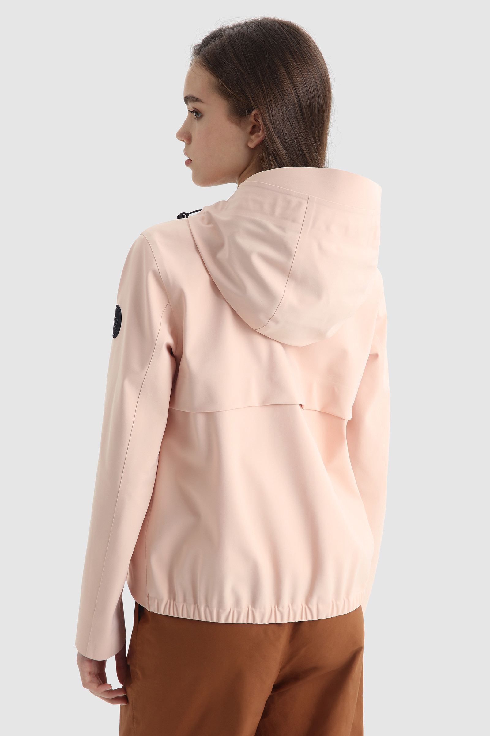 Jacke Pequea aus Stretch-Jersey Rosa photo 3 | Woolrich
