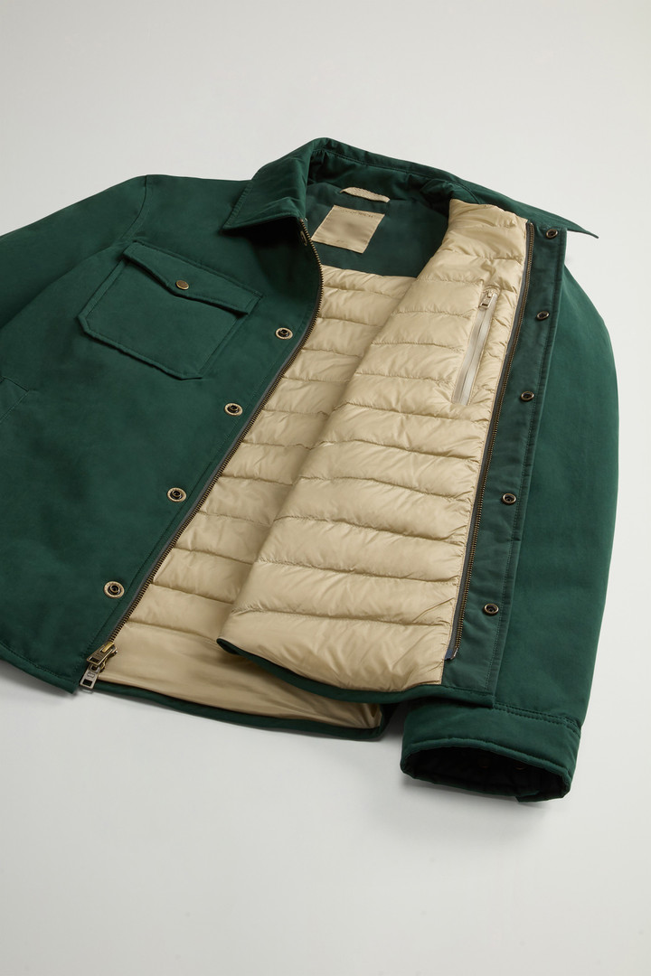 Mountain Cloth Overshirt Green photo 8 | Woolrich