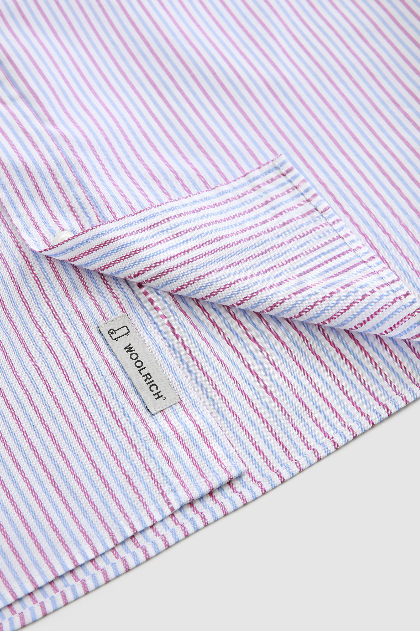 Button-Down Oxford Cotton Shirt Pink photo 9 | Woolrich