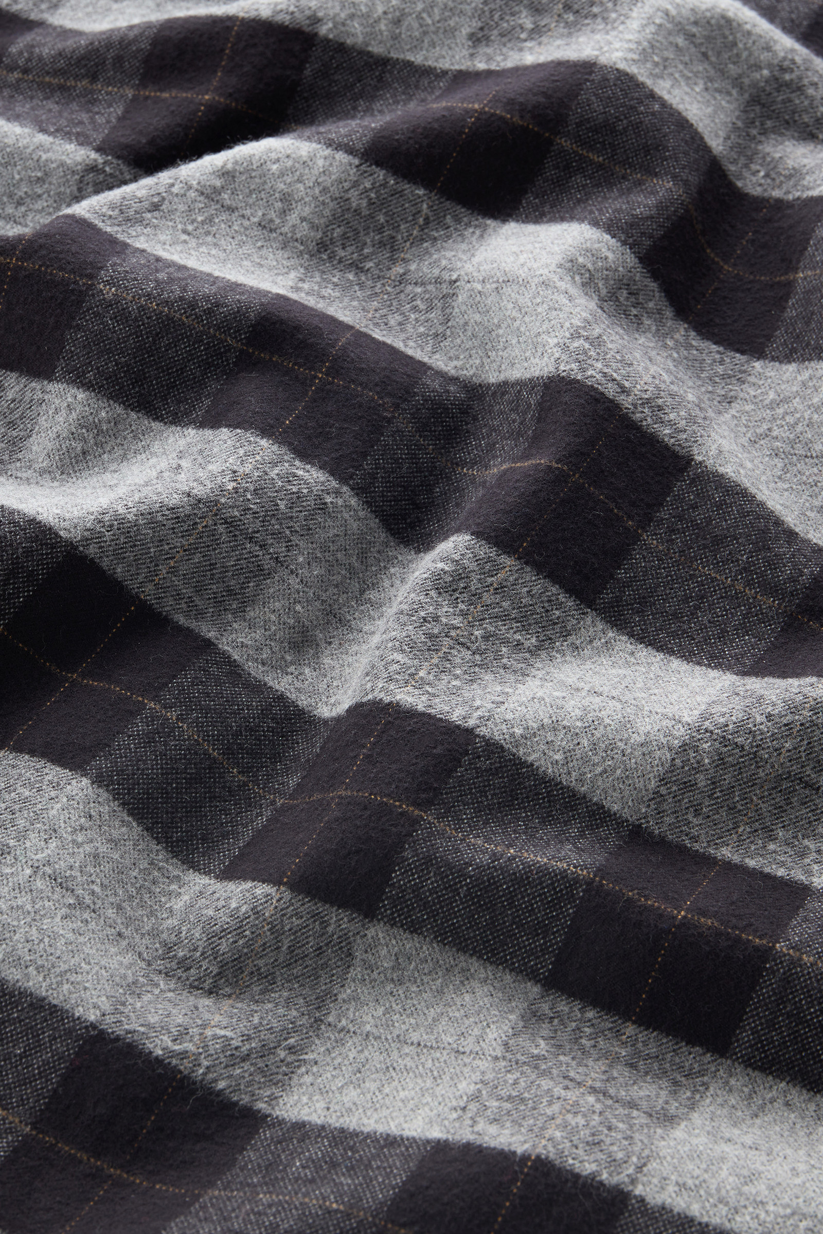 Traditional Flannel Check Shirt Grey photo 9 | Woolrich