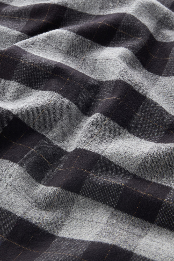 Traditional Flannel Check Shirt Gray photo 9 | Woolrich