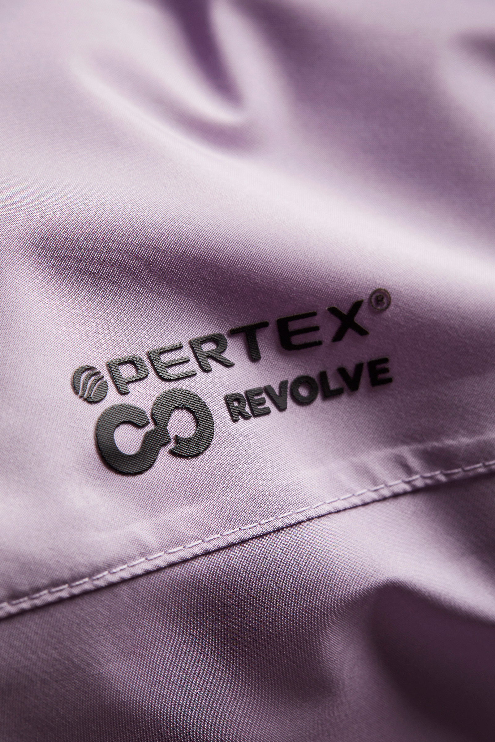 Harveys Waterproof Parka in Pertex Revolve Lilac photo 12 | Woolrich