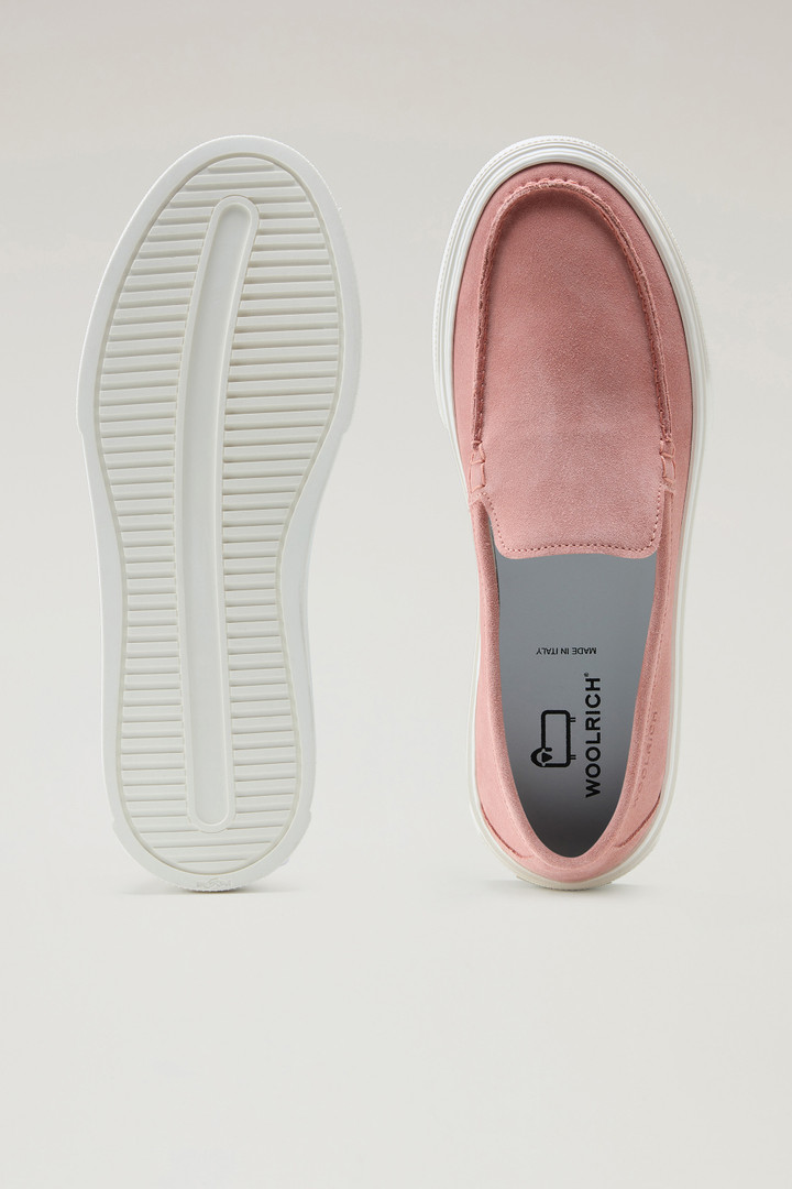 Suede Slip-on Loafers Pink photo 4 | Woolrich