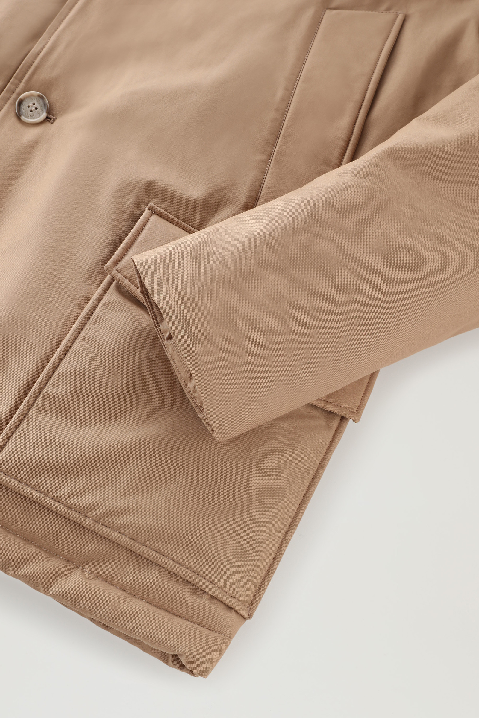 Arctic Anorak with Detachable Fur Beige photo 9 | Woolrich