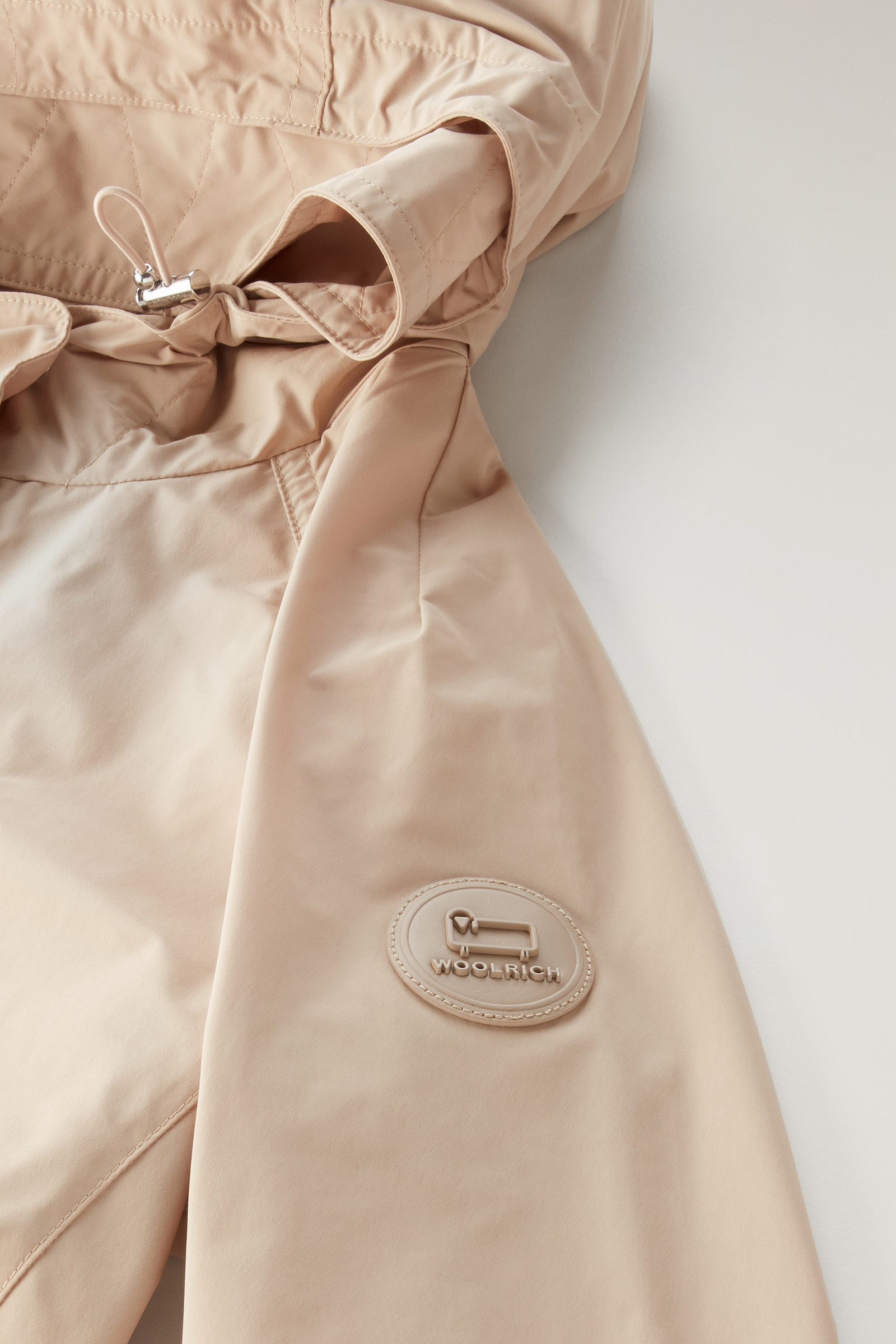 Long Summer Parka in Urban Touch Beige photo 7 | Woolrich