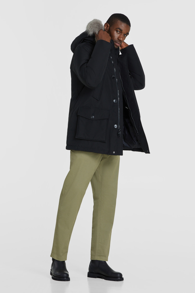 Arctic Parka with tonal fur