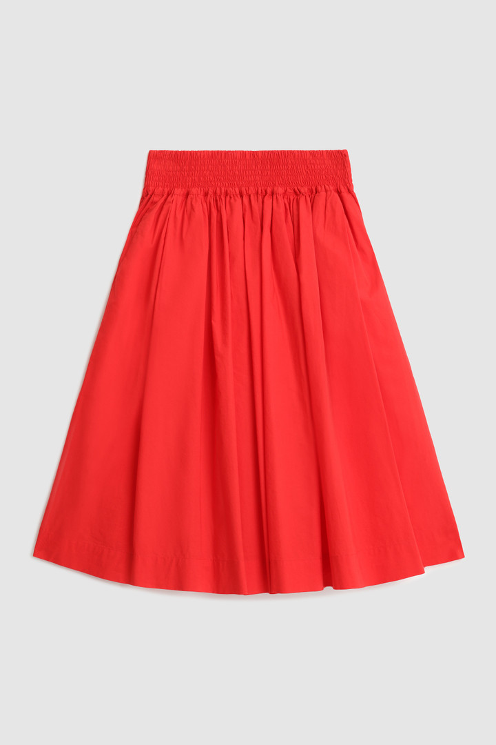Falda de popelina