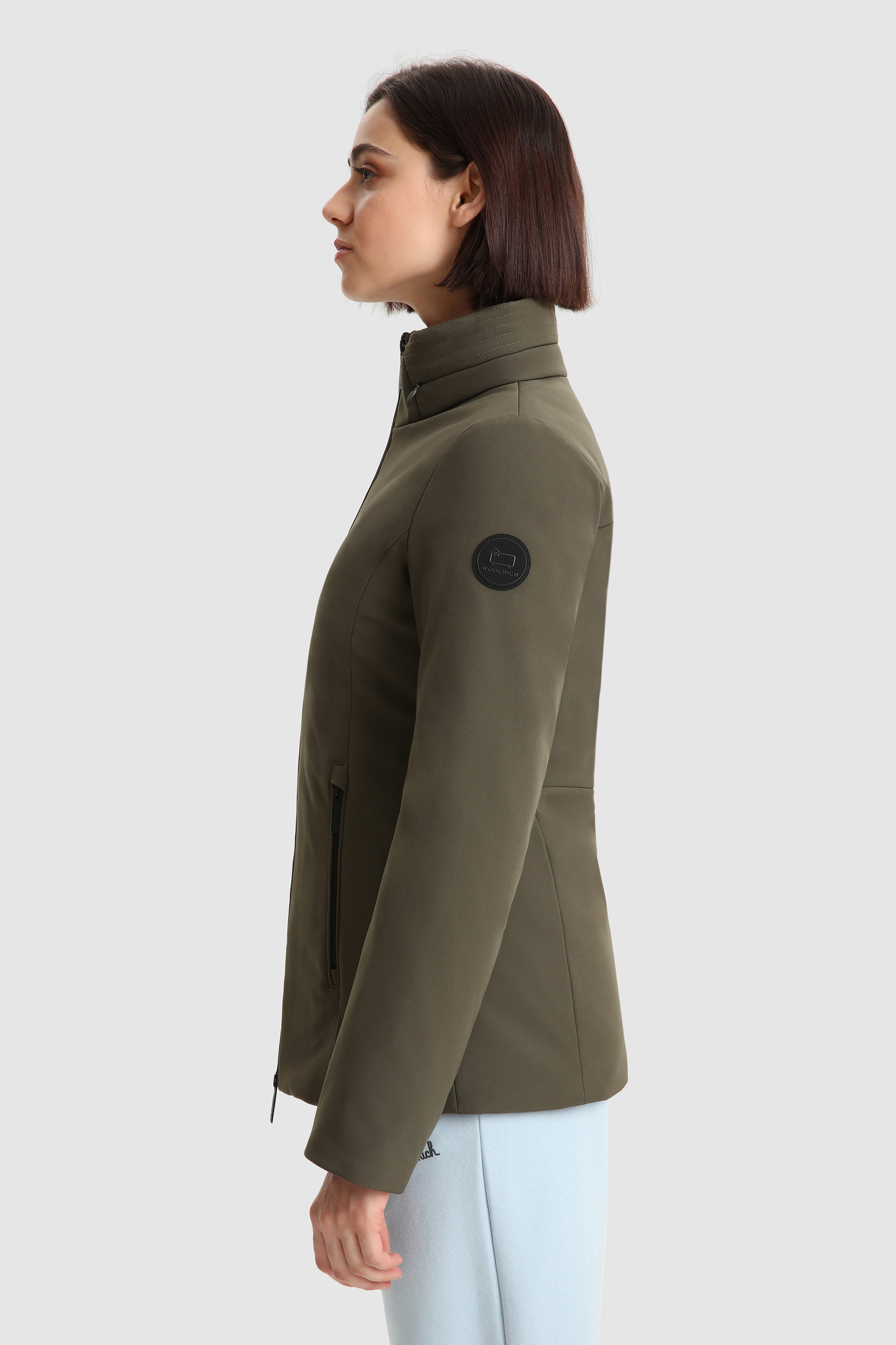 Jacke Firth mit versteckter Kapuze