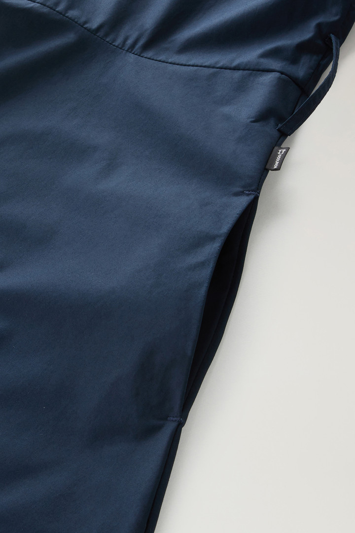 Robe chemise en popeline de pur coton Bleu photo 7 | Woolrich