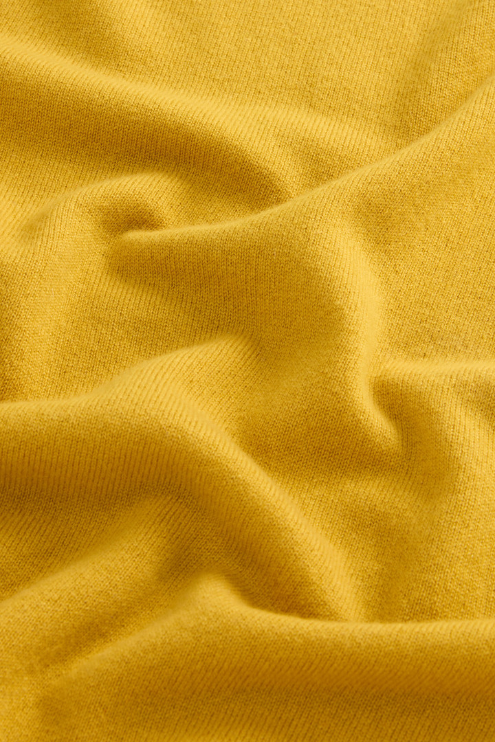 Pure Cashmere Crewneck Sweater Yellow photo 8 | Woolrich