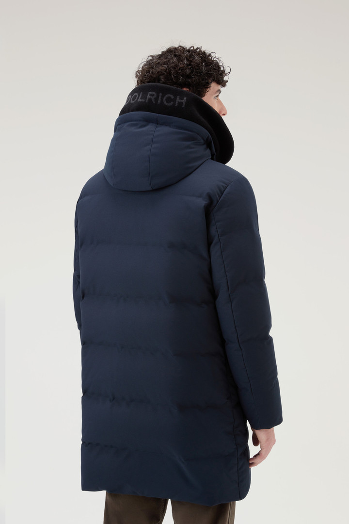 Parka avec visière amovible en laine Bleu photo 3 | Woolrich