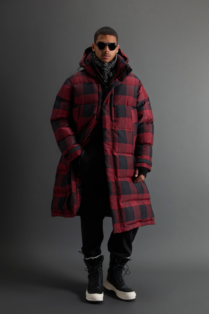 Quilted Check Parka in Olmetex Nylon by Todd Snyder Multicolor photo 2 | Woolrich