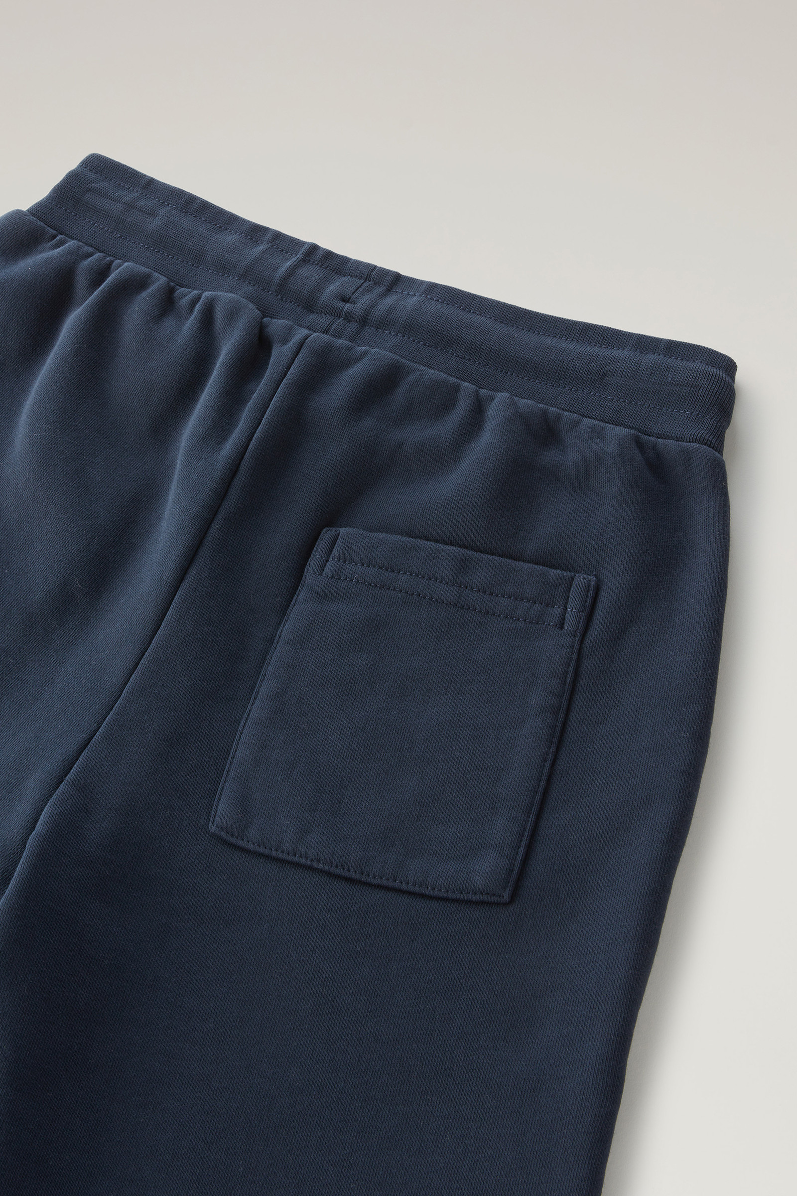 Boys' Shorts in Pure Cotton Blue photo 4 | Woolrich