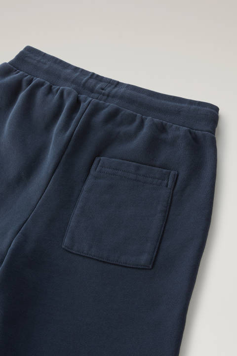 Boys' Shorts in Pure Cotton Blue photo 2 | Woolrich