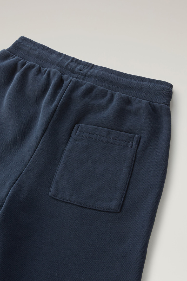 Shorts aus reiner Baumwolle für Jungen Blau photo 4 | Woolrich