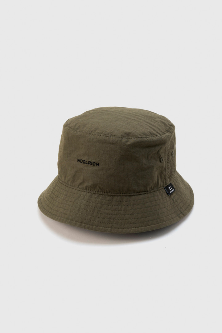 Bob en coton ripstop pliable vert photo 3 | Woolrich