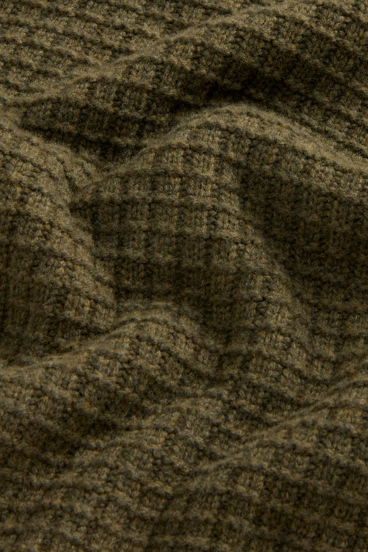 Pull en laine vierge mélangée by Todd Snyder Vert photo 3 | Woolrich