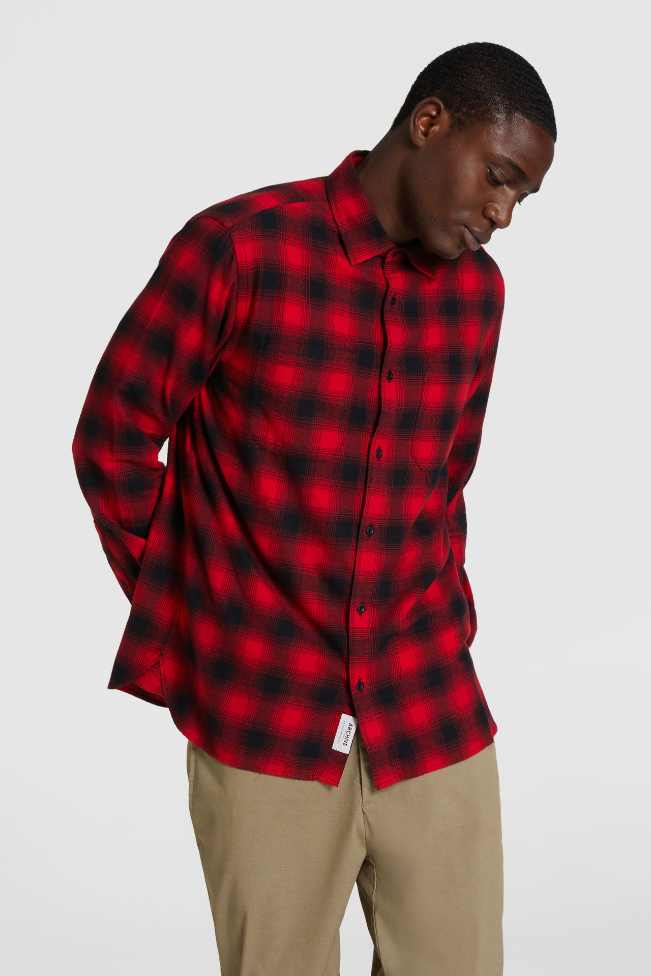 Camicia In Flanella Leggera