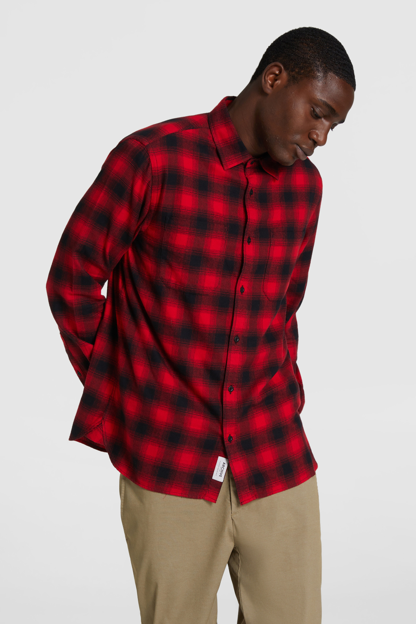 Camicia In Flanella Leggera