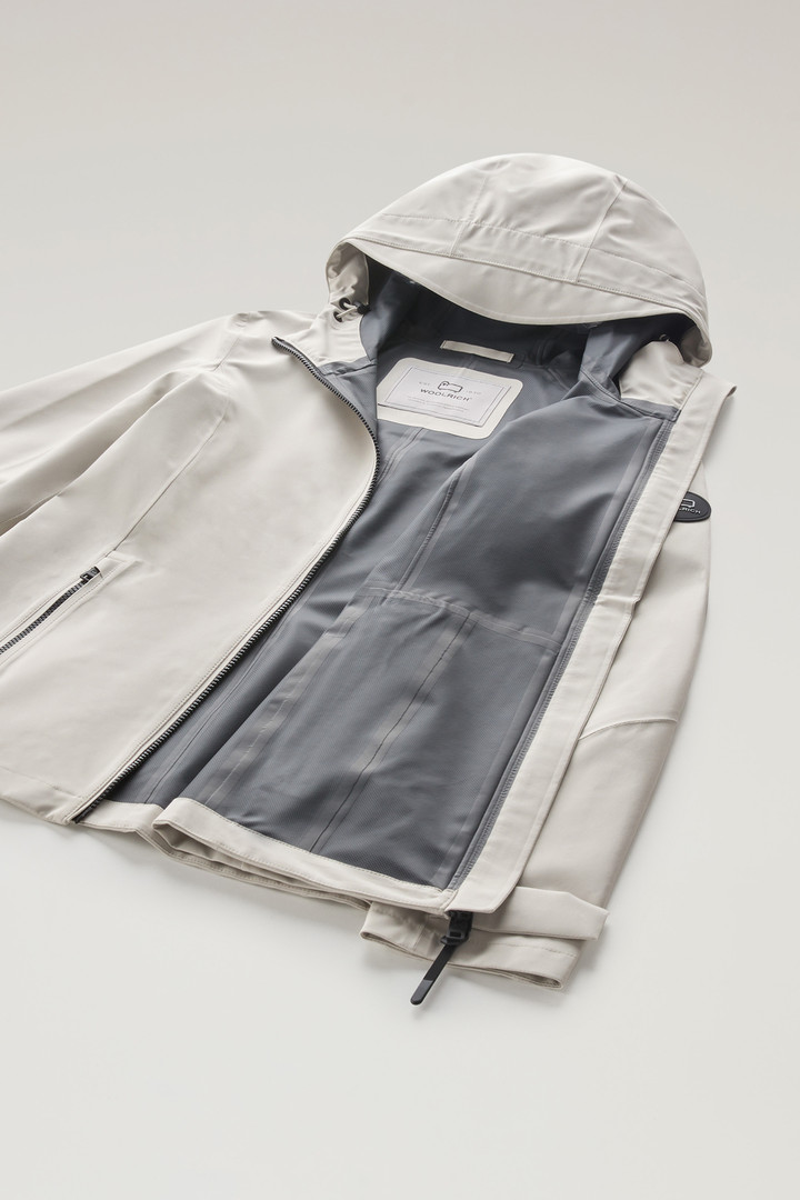 Waterproof Leavitt Jacket with Hood Beige photo 10 | Woolrich
