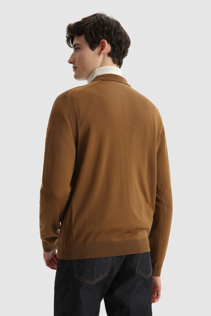 Polo de lana merino extrafina