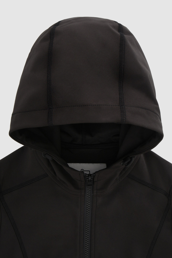 Boy's Soft Shell waterproof jacket Black photo 3 | Woolrich