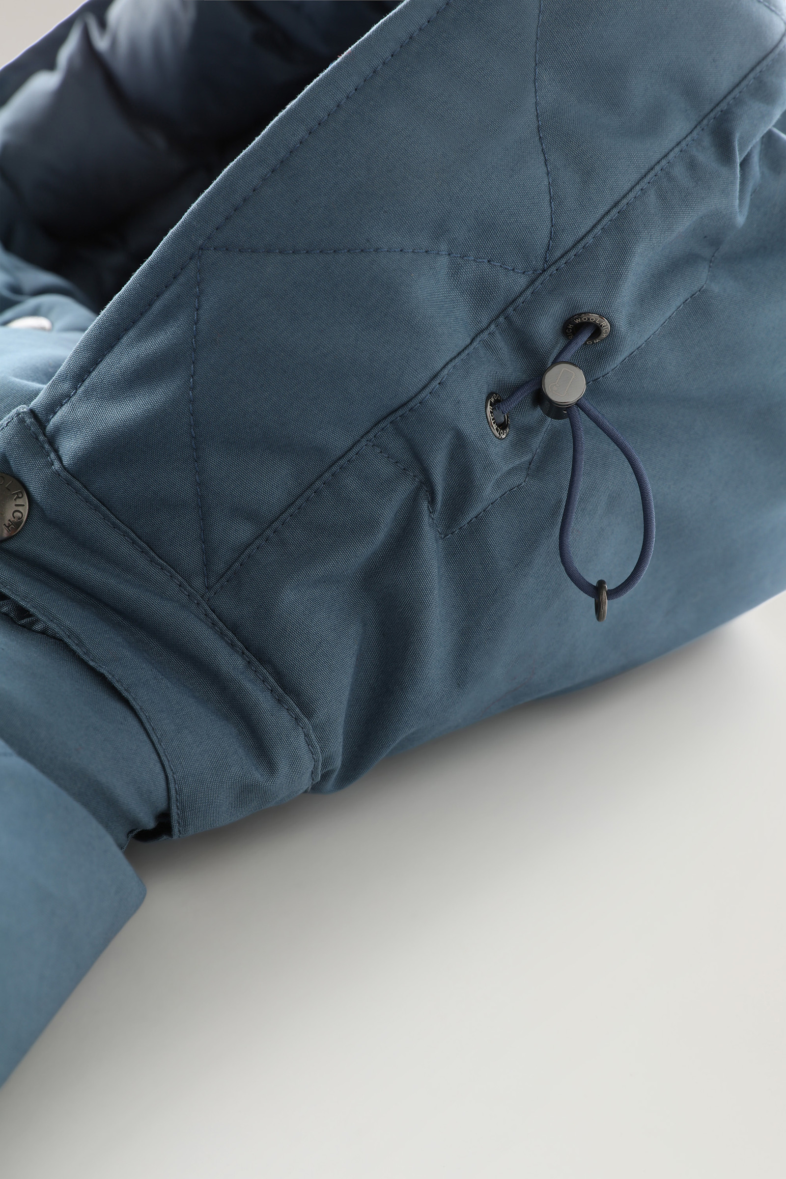 Byrd Parka lungo Blu photo 8 | Woolrich