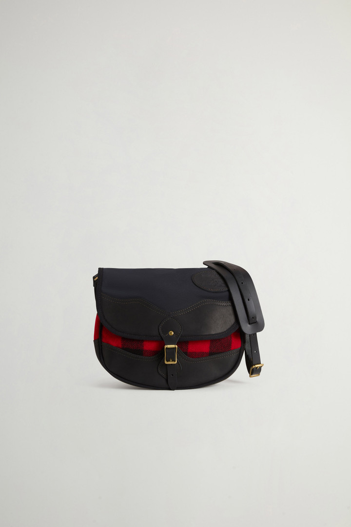 Umhängetasche mit Einsatz mit Karomuster Rot photo 1 | Woolrich