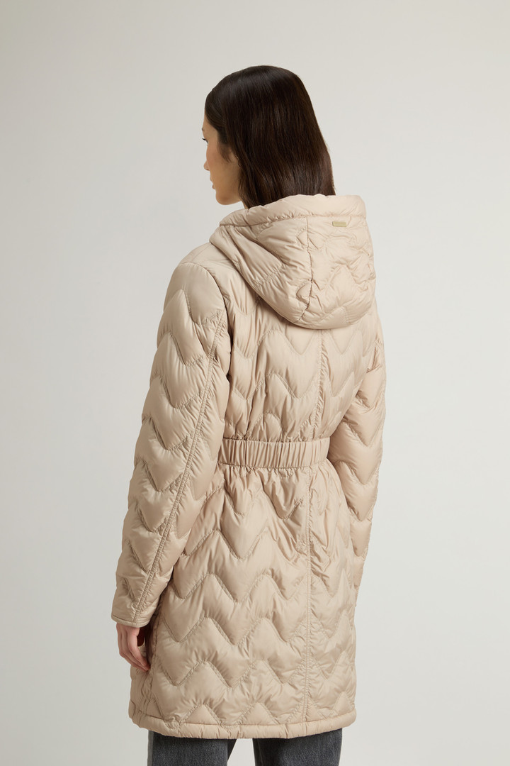 Quilted Microfiber Heritage Parka Beige photo 3 | Woolrich