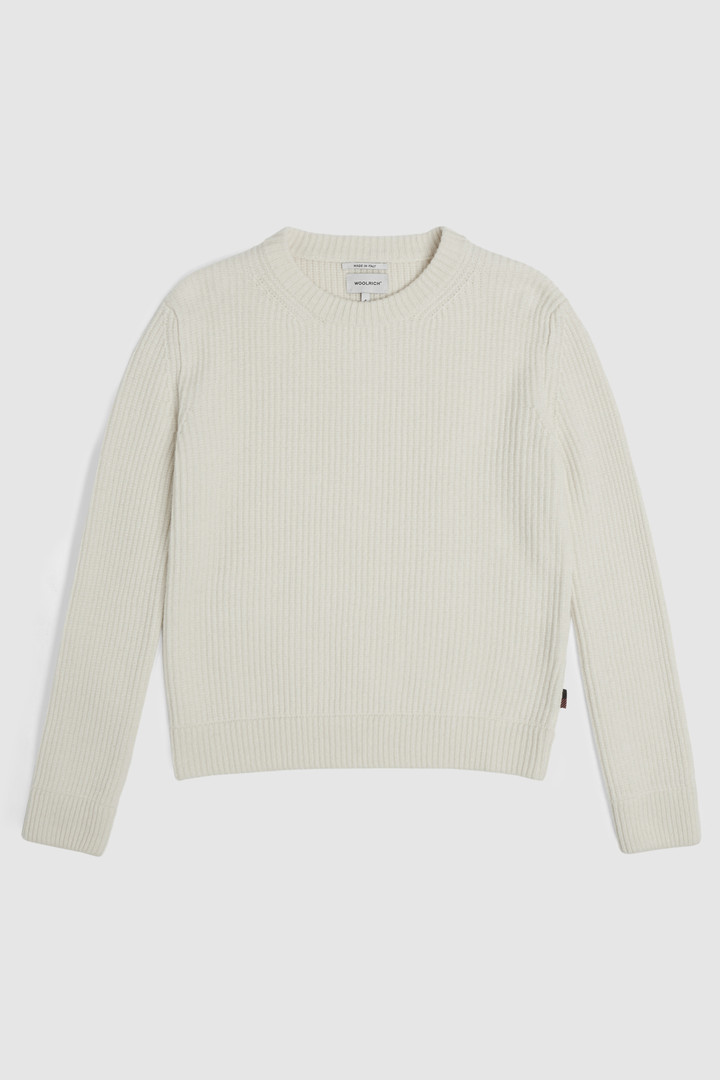 Wool crewneck sweater