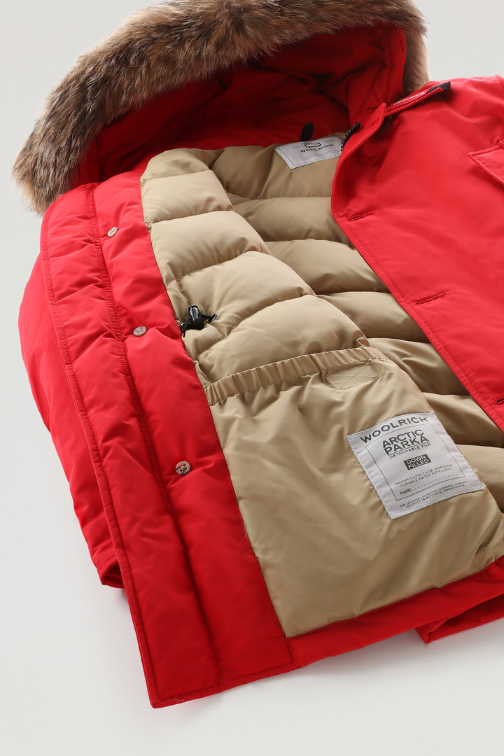 Parka woolrich rosso best sale