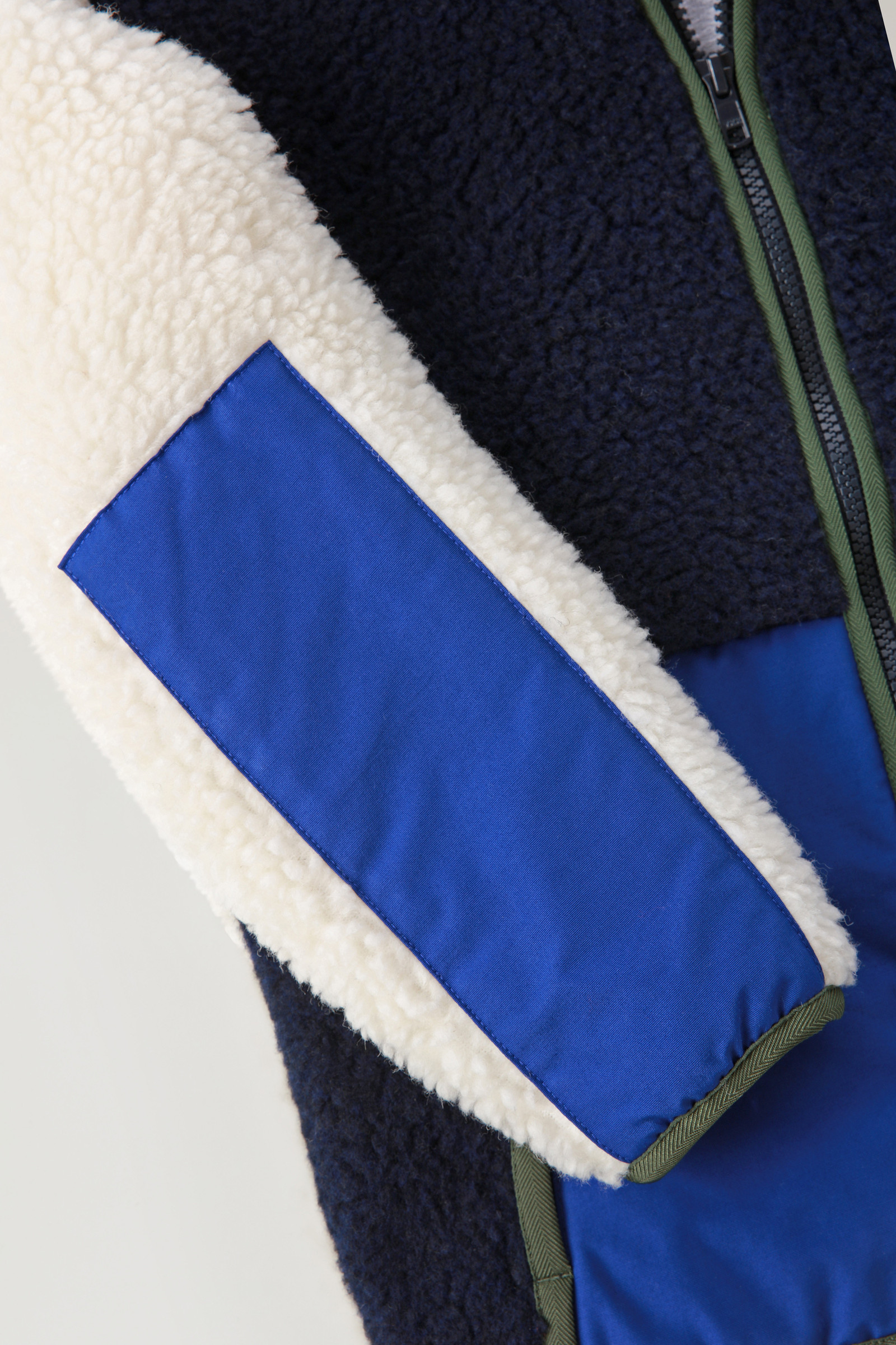 Kids' Curly Track Jacket Blue photo 7 | Woolrich