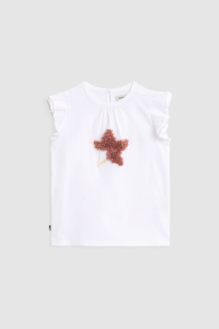 T-shirt avec logo étoile en relief