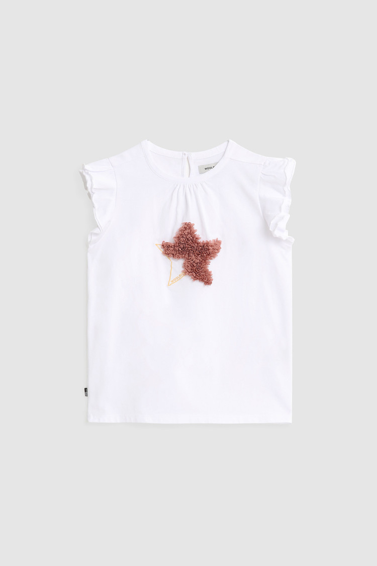 T-shirt avec logo étoile en relief