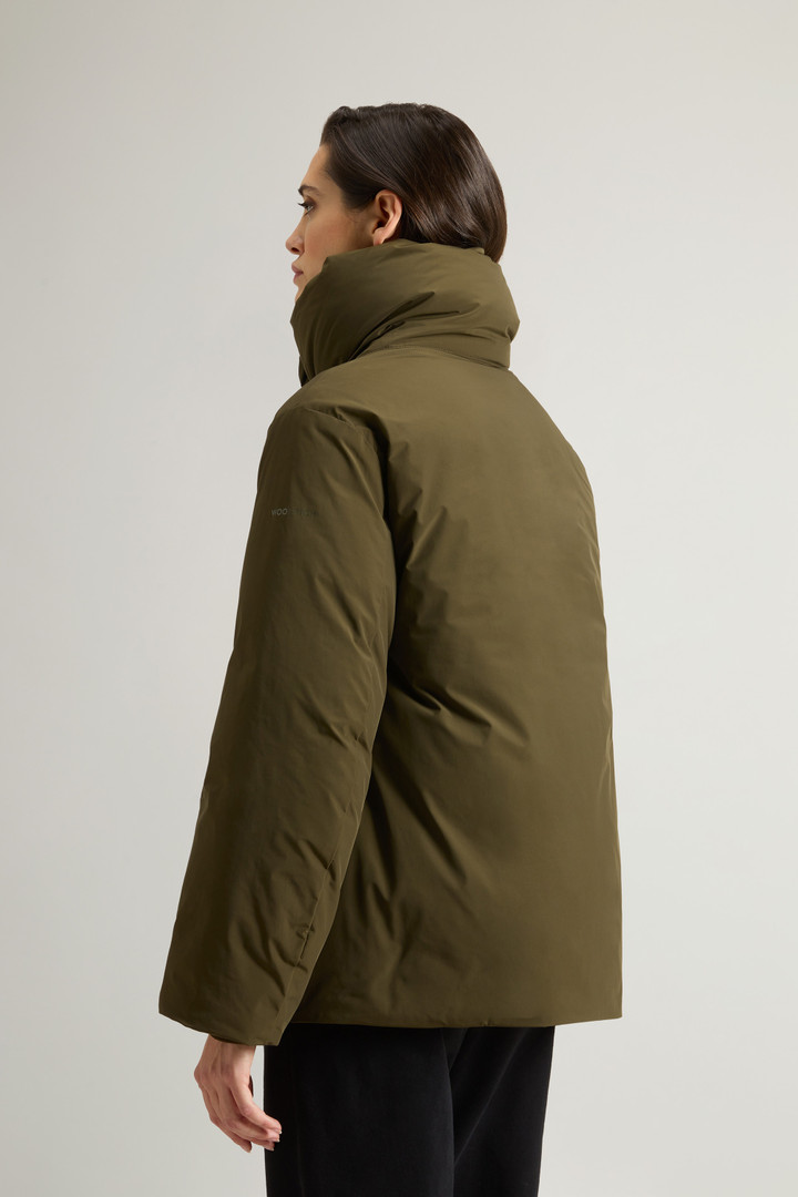 Veste Cocoon en Urban Touch Vert photo 3 | Woolrich