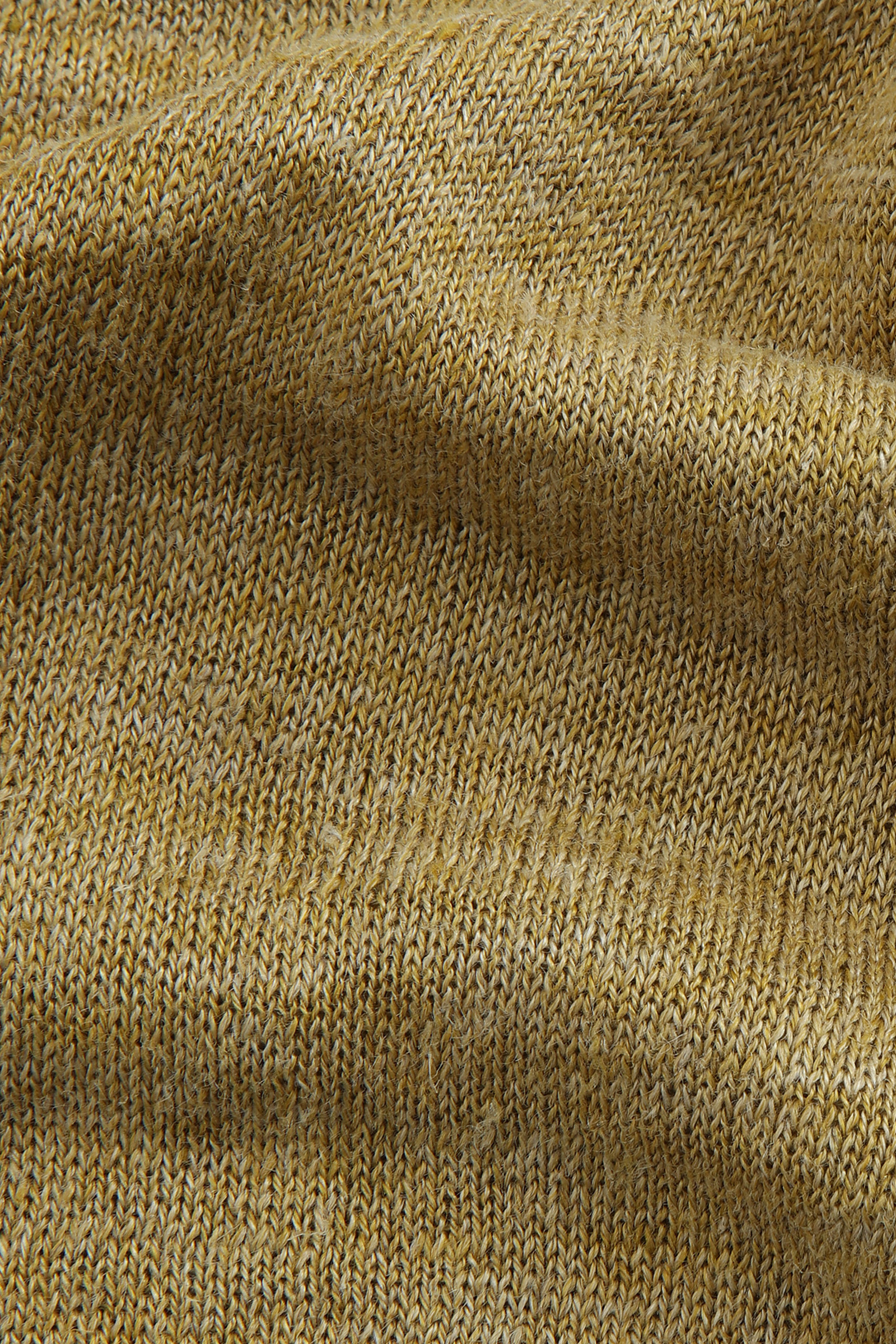 Haut en pur lin avec col côtelé beige photo 8 | Woolrich
