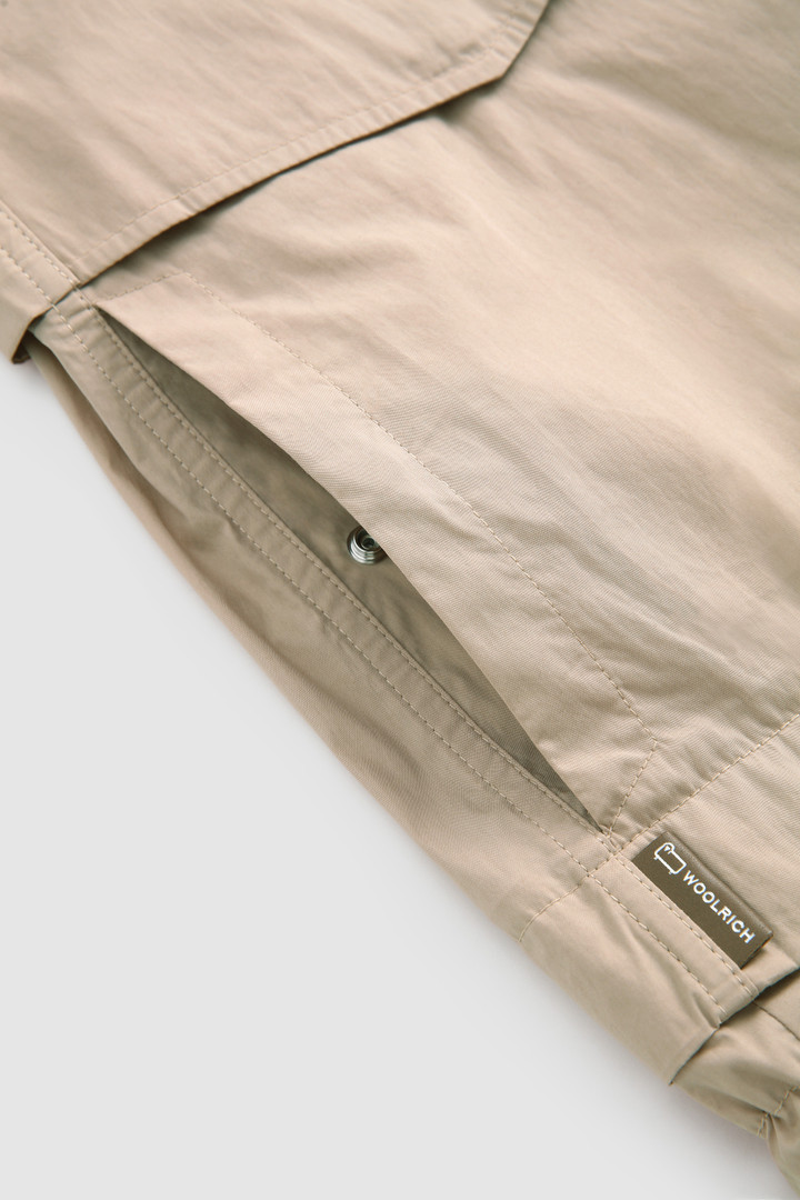 Kendall Jacket in Cotton Nylon Blend Beige photo 8 | Woolrich