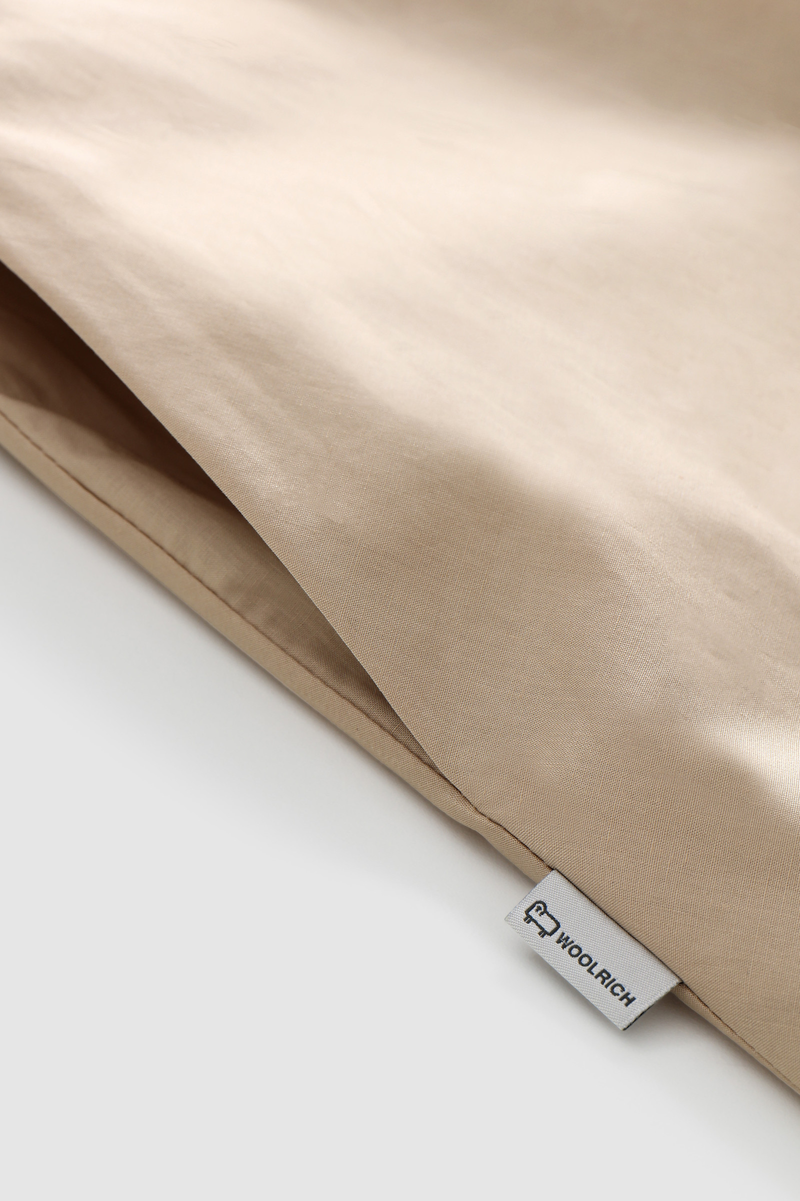 Short Dress in Cotton Poplin Beige photo 7 | Woolrich