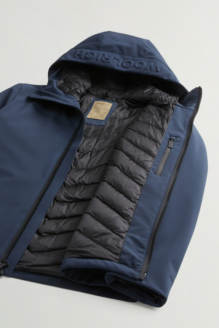 Pacific Jacke aus Tech Softshell Blau photo 9 | Woolrich