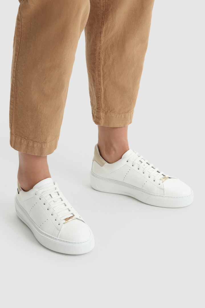 Sneaker Classic Court in pelle