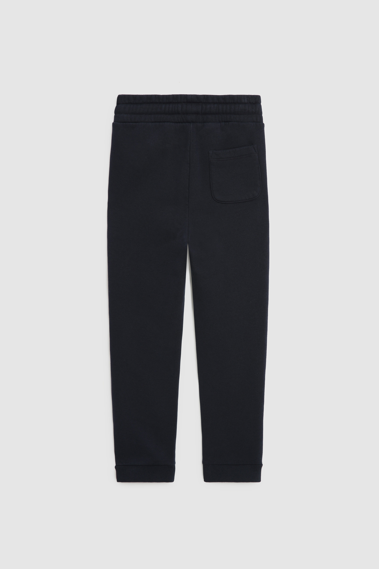 Pantalón de algodón con logotipo bordado para niña