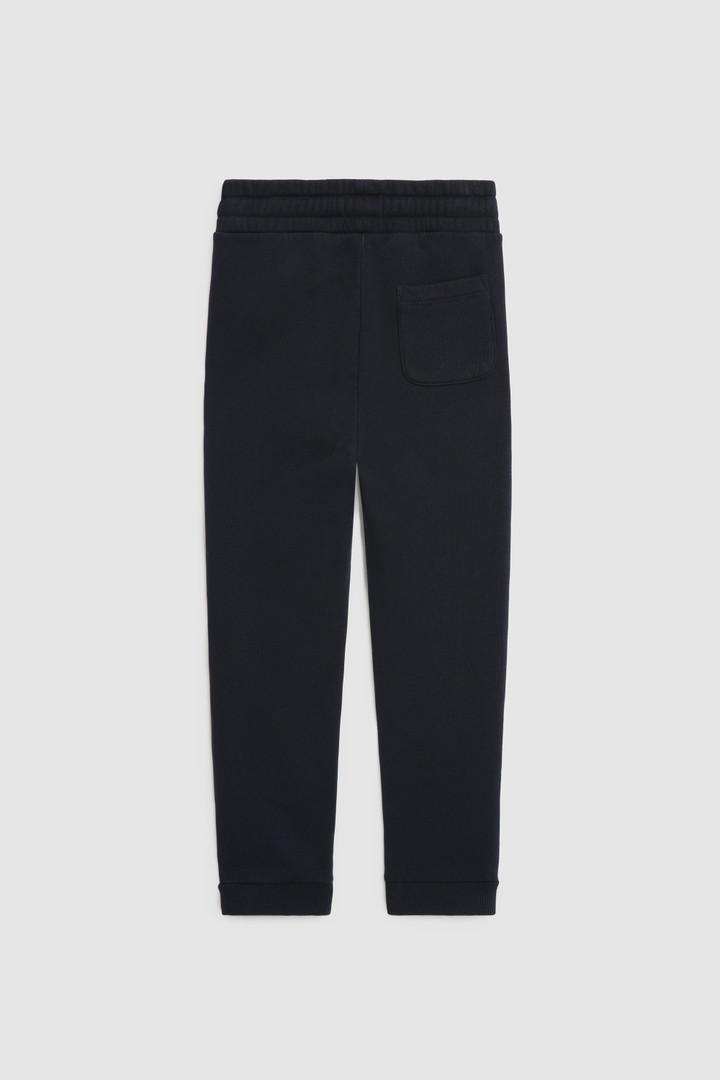 Baumwollhose für Mädchen mit gesticktem Logo
