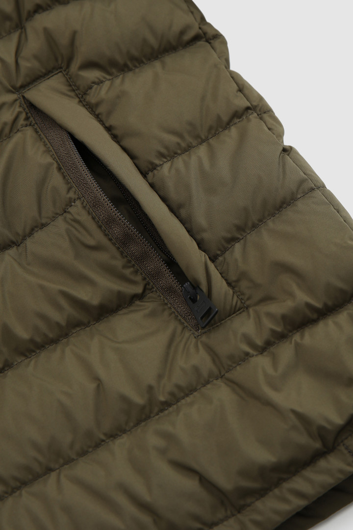 Boy's Sundance padded jacket with hood Green photo 5 | Woolrich