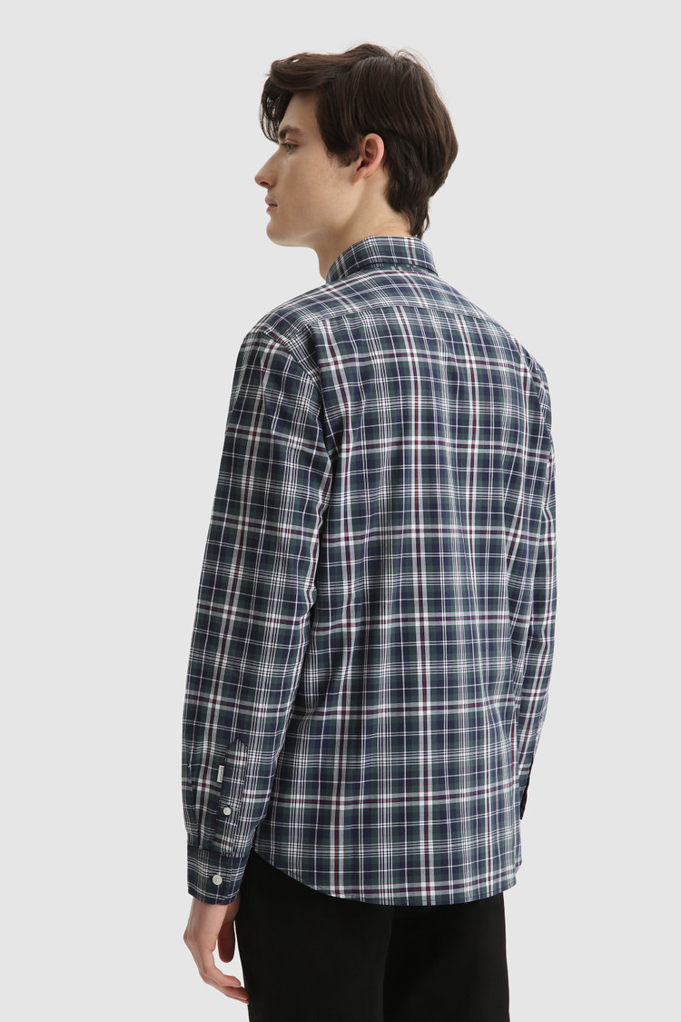 Cotton Poplin yarn dyed Shirt